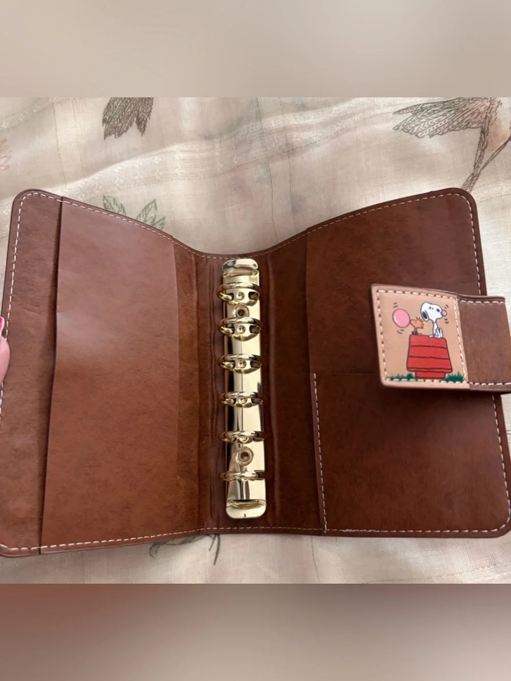 Snoopy Panel Notebook Cover
